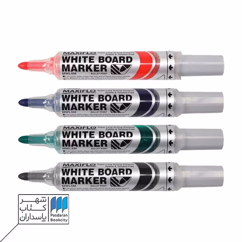 ماژیک وایت برد فشاری 4 رنگ گرد pentel