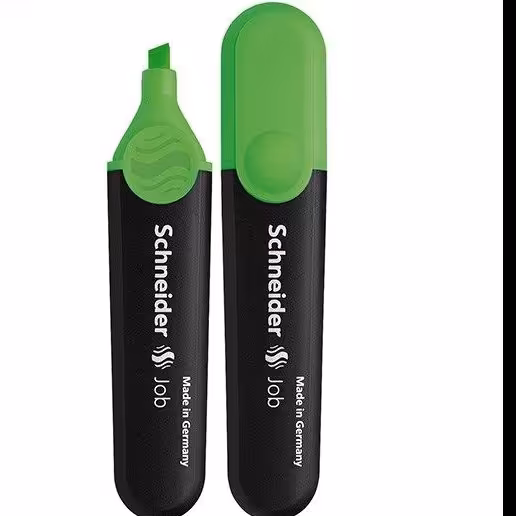 ماژیک هایلایتر (علامتگذاری) رنگ سبز اشنایدر آلمان  سری job 