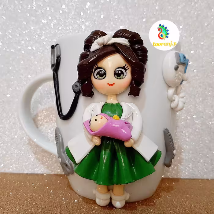 ماگ عروسکی ماما کد 17