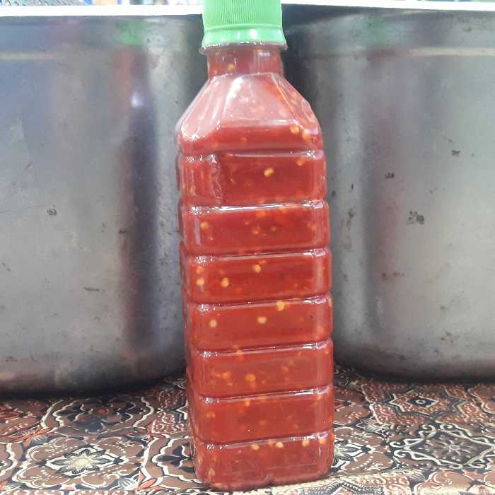 سس فلفل تند محلی در بسته بندی نیم کیلویی 