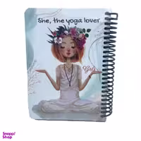 دفترچه دات نوت سری She طرح The Yoga Lover
