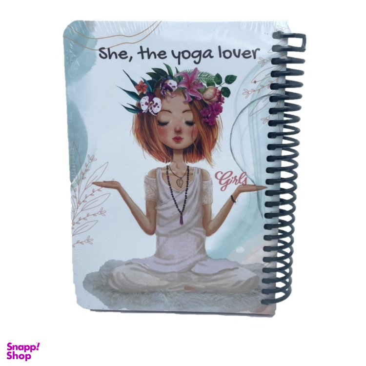 دفترچه دات نوت سری She طرح The Yoga Lover