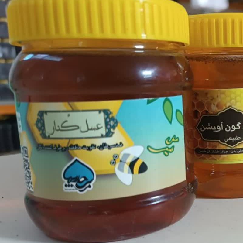 عسل کنار نیم کیلویی