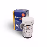 نوار تست قندخون گلوکولب GlucoLab بسته 50 عددی