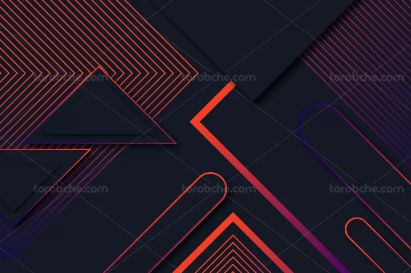 وکتور بک گراند انتزاعی سه ضلعی | گرافیک با طعم تربچه