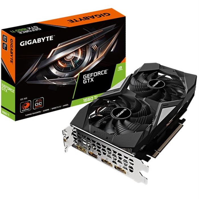 کارت گرافیک گیگابایت GeForce GTX 1660 Ti OC 6G