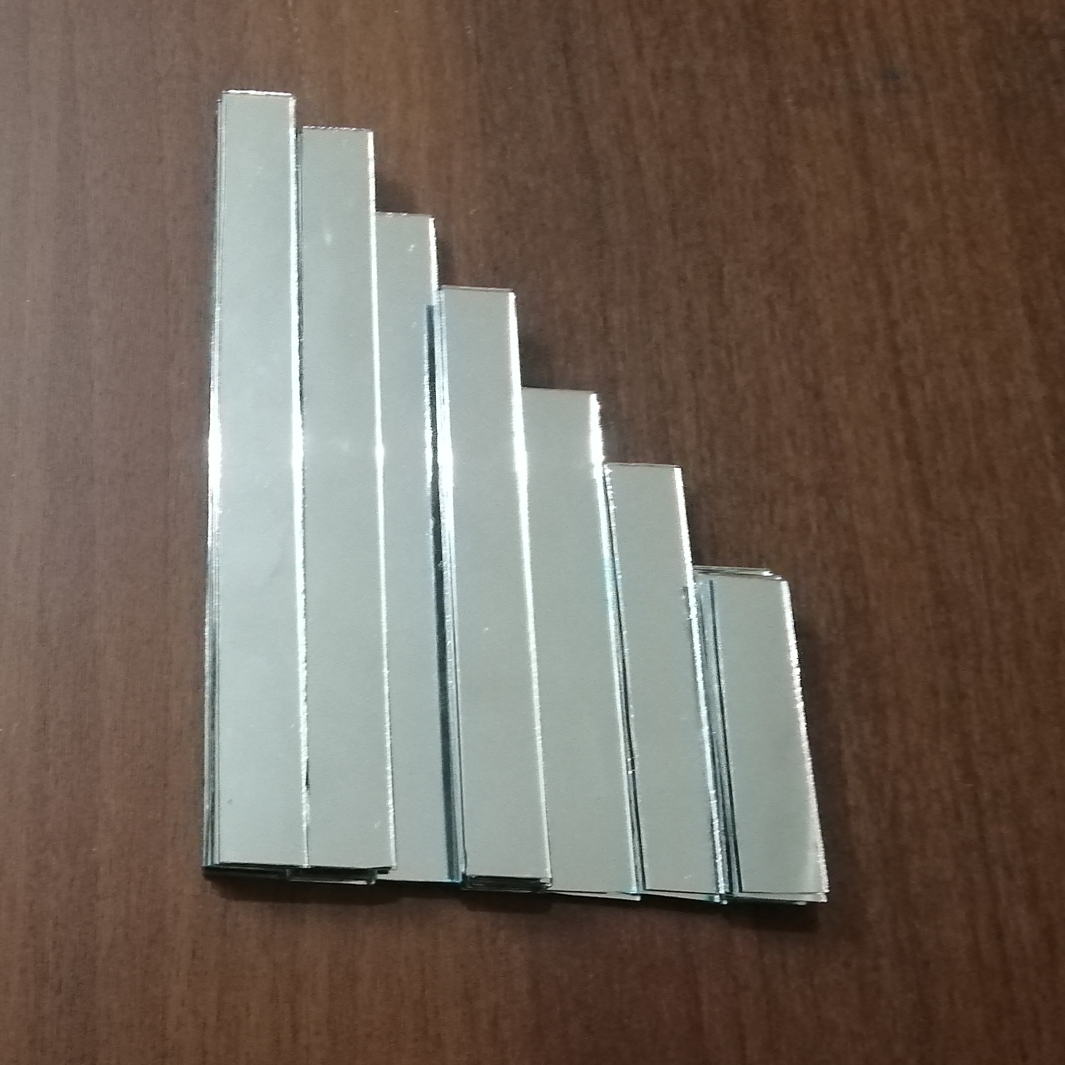 آینه آبشاری (پلکانی) 1 میل عرض 1.5 سانت مناسب آینه کاری