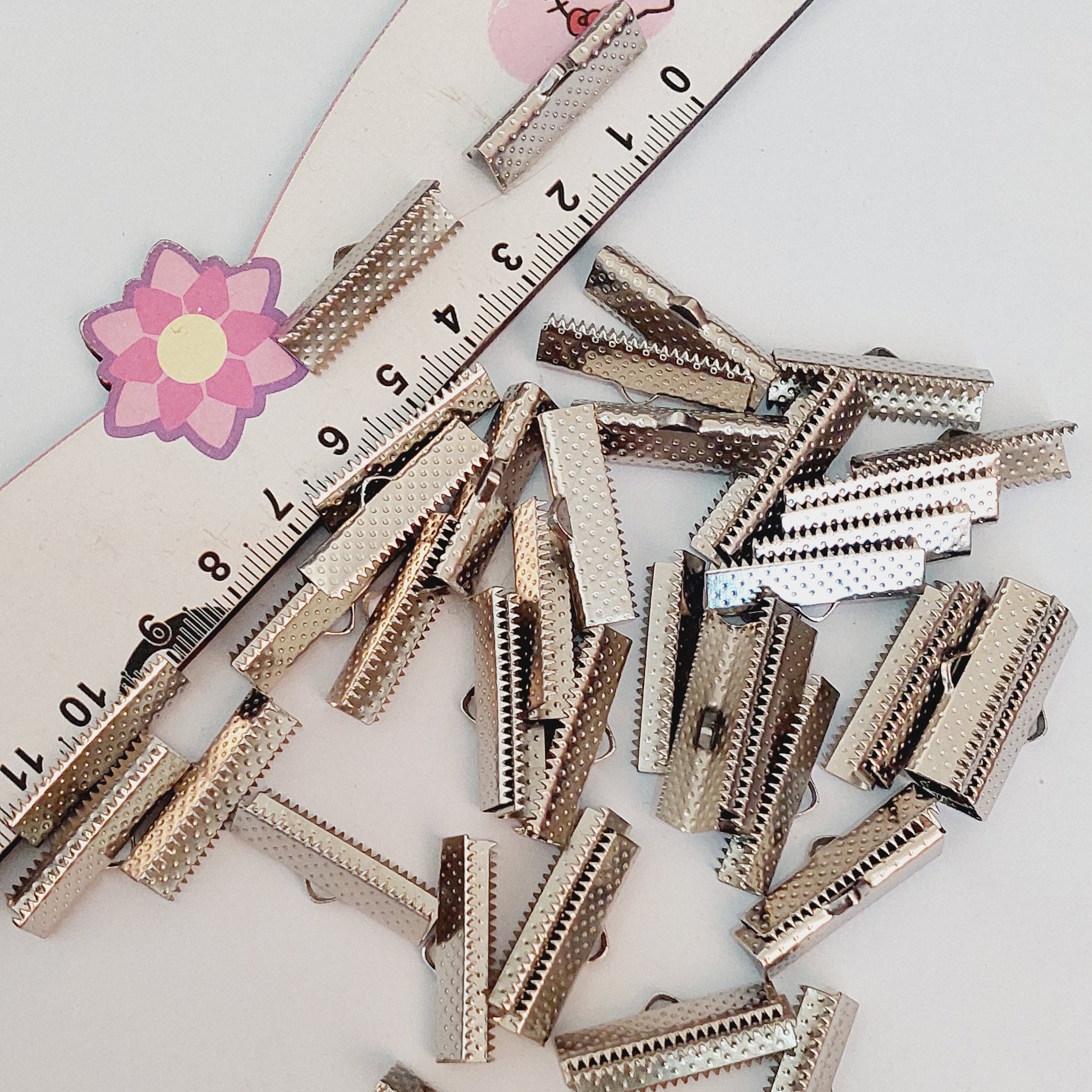 گازگیر نقره ای سایز2سانت ونیم پک8عددی