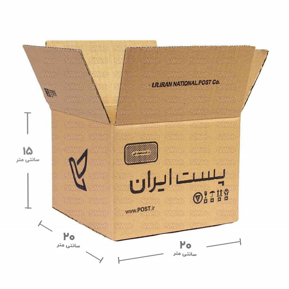 کارتن پستی جدید سایز 3 بسته 20تایی

