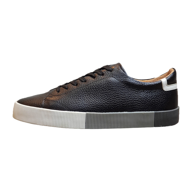 کفش روزمره مردانه مدل چرم طبیعی کد 00132 رنگ مشکی