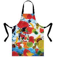 پیشبند آشپزخانه ضد آب سه لایه سایز 50 در 70 مدل A1-139 شرکت رنس