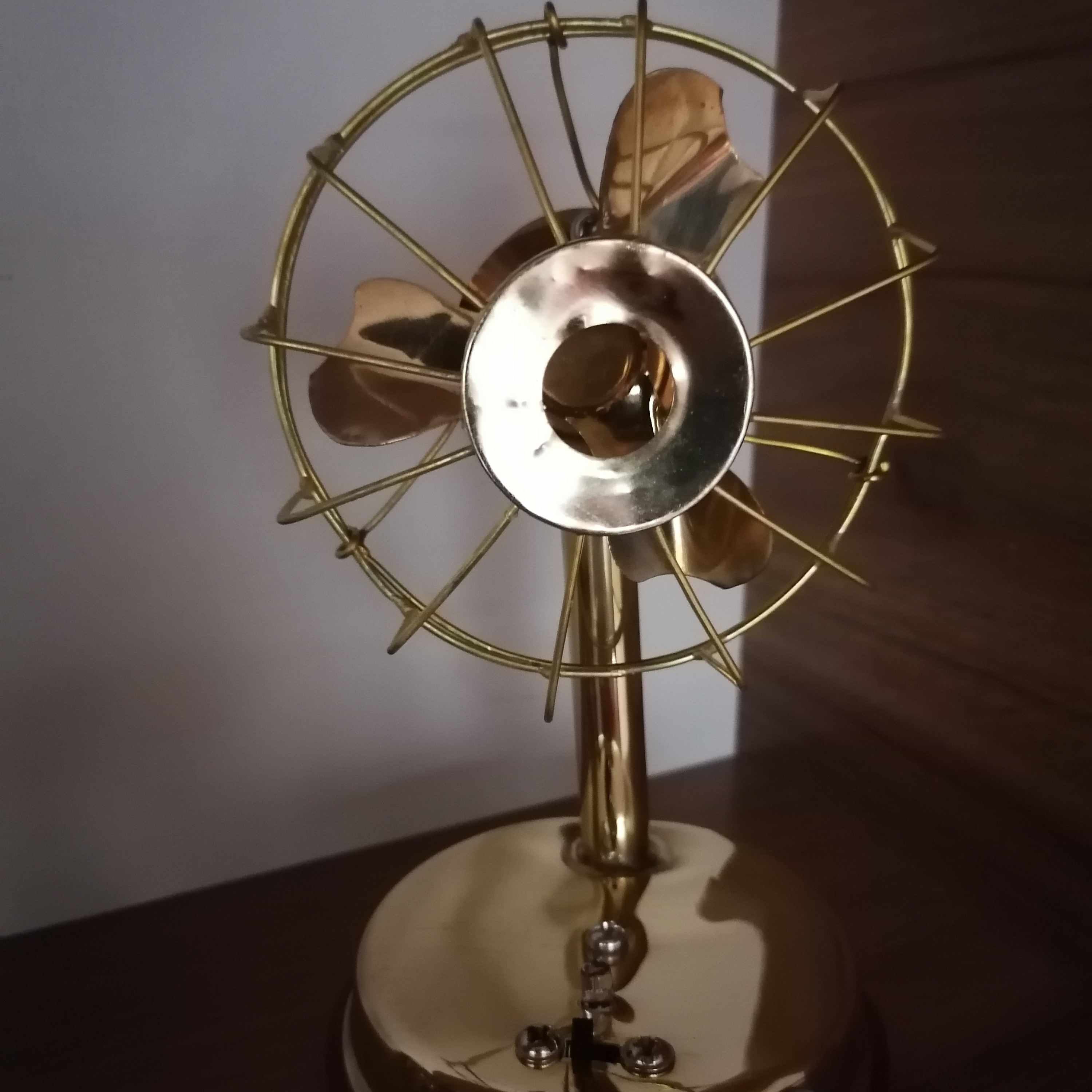 دکوری پنکه برنجی هندوستان مرغوب با (ارسال رایگان به کل کشور) 