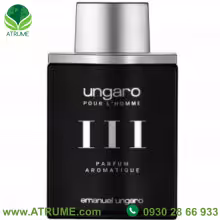 عطر ادکلن امانوئل اونگارو پور لهوم 3 پارفوم آروماتیک 100 میل مردانه