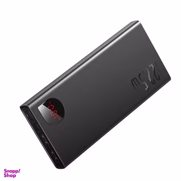 شارژر همراه باسیوس مدل ADAMAN METAL DIGITAL DISPLAY ظرفیت 10000 میلی آمپر ساعت