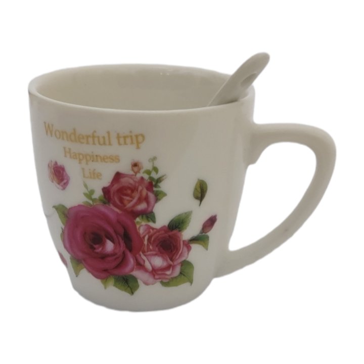 ماگ طرح گل سرخ