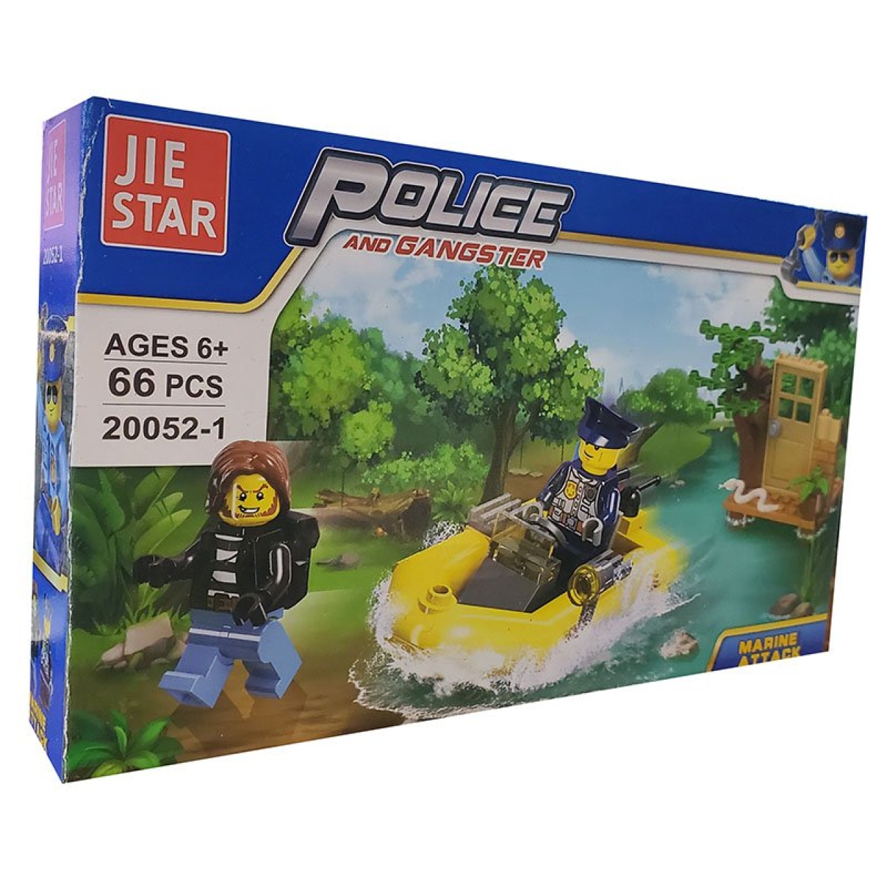 ساختنی مدل جی استار مدل Police And Gangester کد 200521