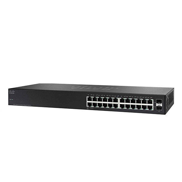 سوئیچ شبکه 24 پورت سیسکو مدل SG110-24 - فروشگاه اینترنتی طیف سنتر