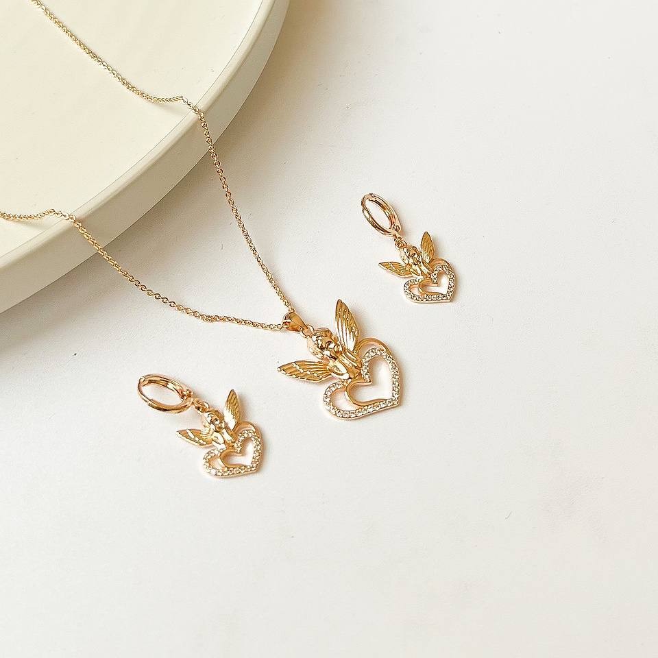 نیمست مارک Ysx طرح قلب و فرشته 
