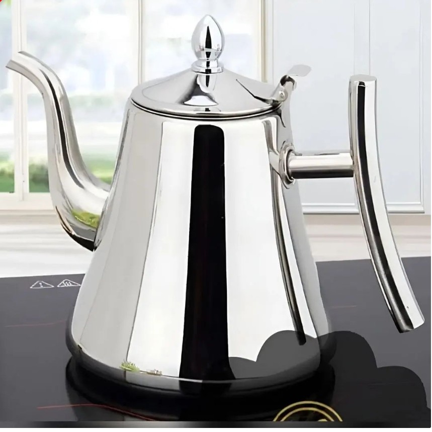 قوری استیل عربی یک لیتری-قوری عربی یک لیتری-قوری استیل یک لیتری