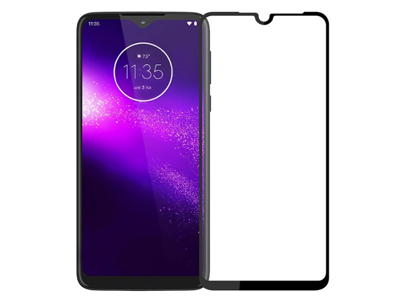 محافظ صفحه نمایش شیشه ای تمام صفحه موتورولا RG Full Glass Motorola One Macro