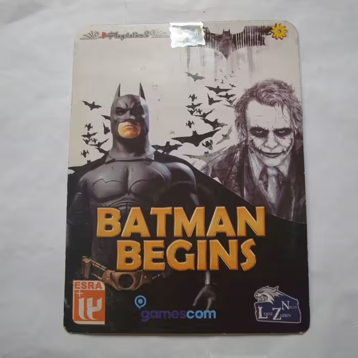 بازی پلی استیشن دو اورجینال 1 BATMAN BEGINS