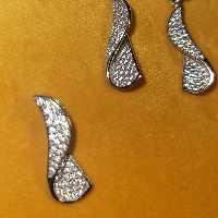 نیم ست جواهر نقره     