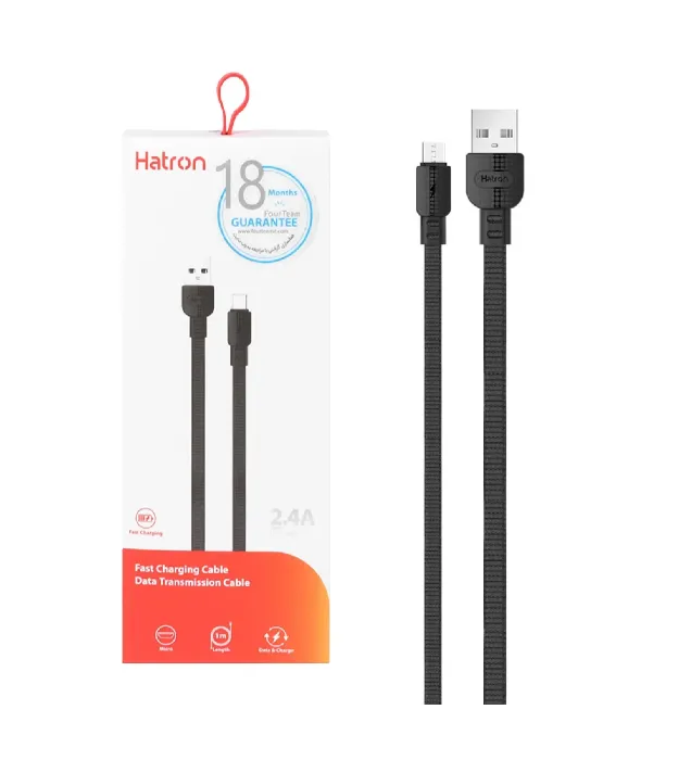 کابل شارژ فست اندروید هترون مدل HC138M