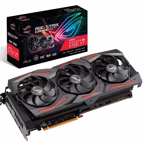 کارت گرافیک ایسوس مدل ROG-STRIX-RX5700XT-O8G-GAMING با حافظه 8 گیگابایت