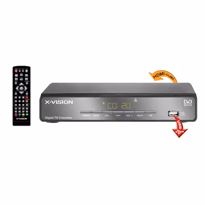 گیرنده تلویزیون دیجیتال ایکس ویژن ایکس دی وی بی 373