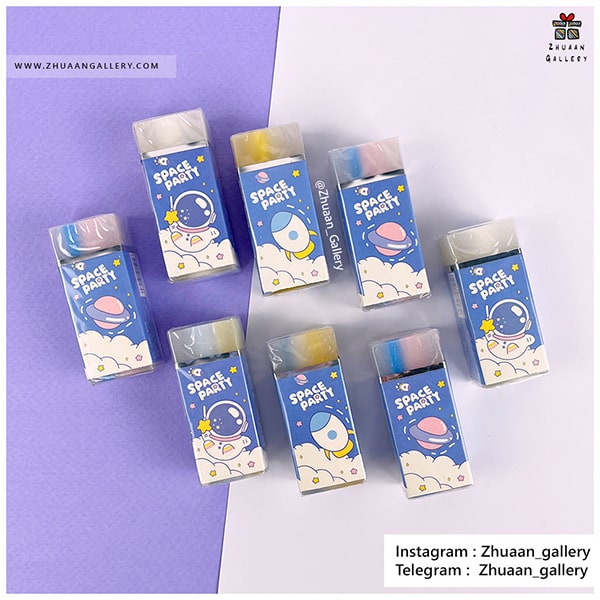 پاک کن مغزی دار Space Party فضانورد و سیاره