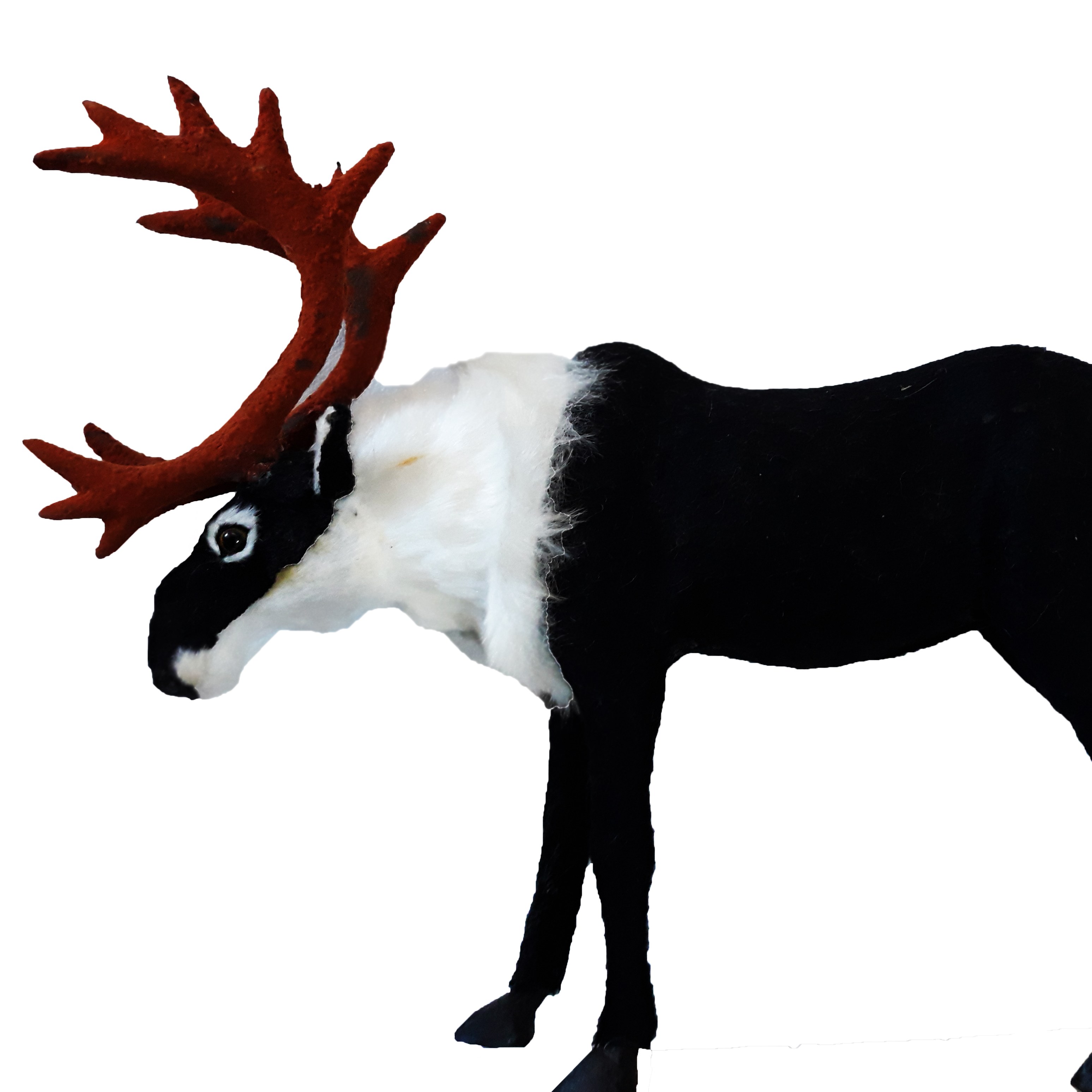 مجسمه دکوری گوزن زمستانی شمالی