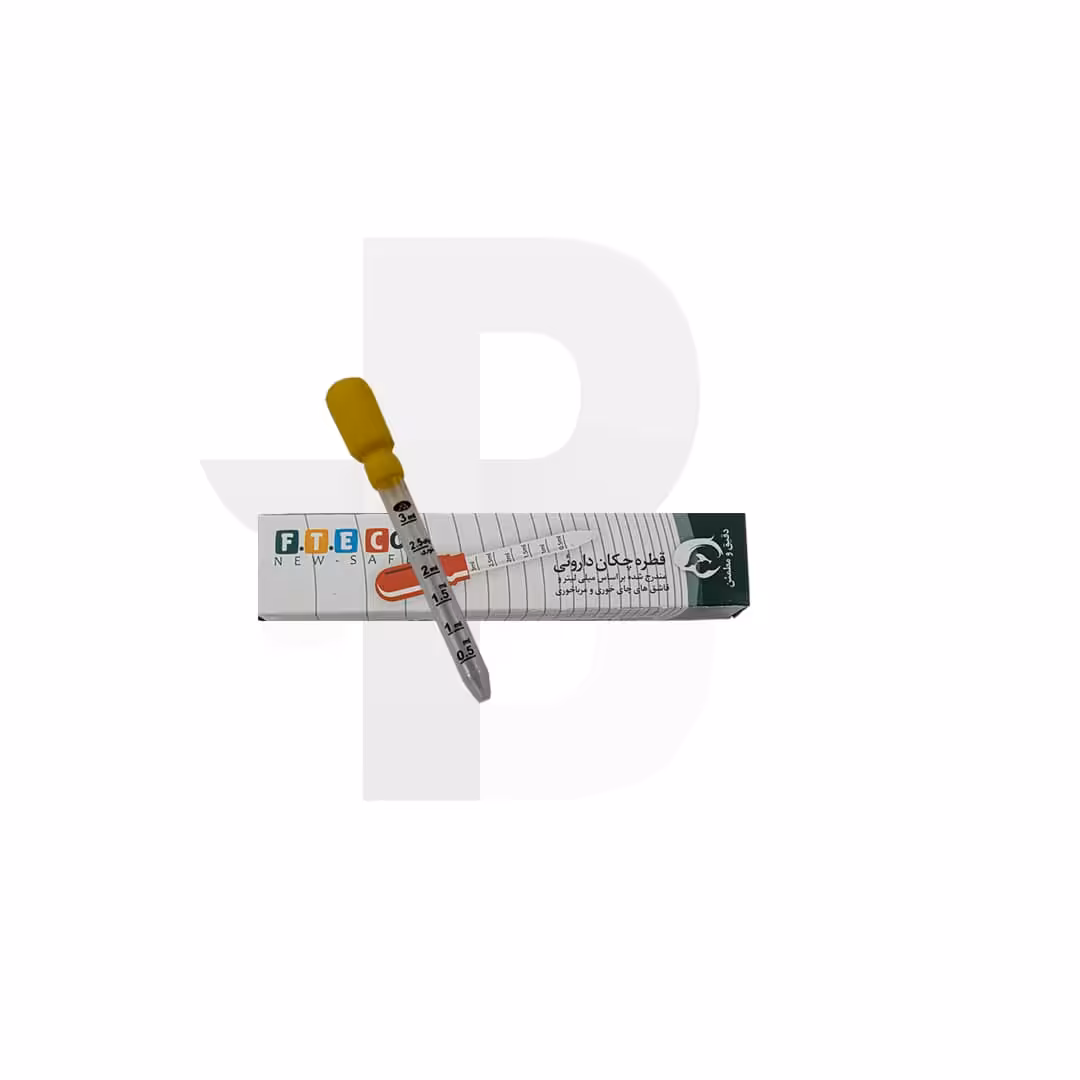 قطره چکان دارویی 3 میلی لیتر فناور طب اسپادانا F.T.E Co