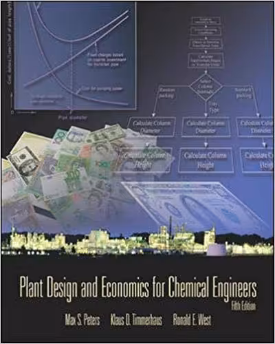 󾕇 دانلود کتاب Plant Design And Economics For Chemical Engineers, 5th ed, 2002 - دانلود کتاب های دانشگاهی