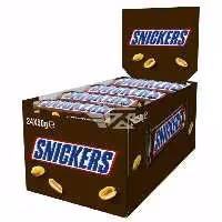 شکلات مغزدار کاراملی اسنیکرز 50 گرمی بسته 24 عددی

