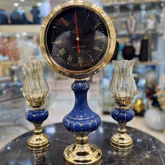  ست شمعدان وساعت سرامیکی
 کد کالا  3-3305  هزینه ارسال به عهده مشتری و پس کرایه توضیحات مطالعه شود
