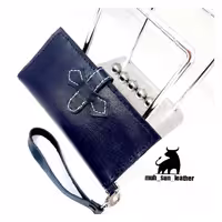 کیف پول مردانه  طراحی و دوخت چرم ماه‌سان
