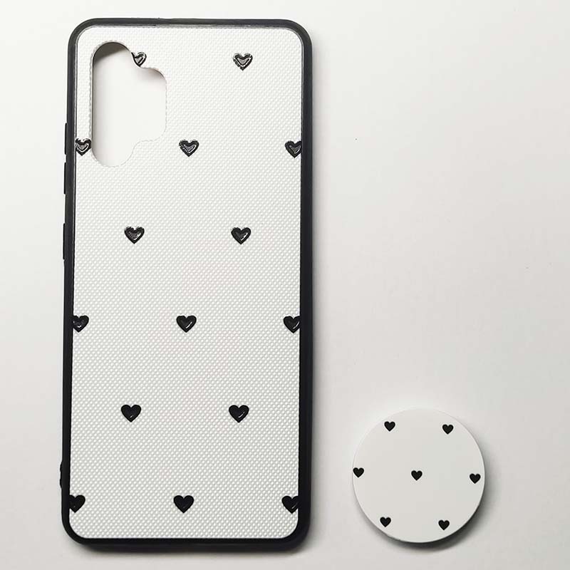 قاب طرح دار قلب پاپ سوکت دار سامسونگ SAMSUNG Galaxy A32 4G