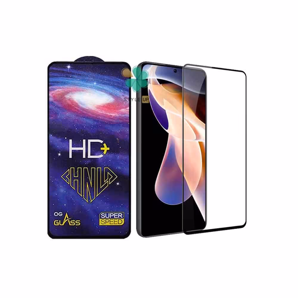 گلس فول گوشی شیائومی Xiaomi Redmi Note 11 Pro Plus مدل HD Plus