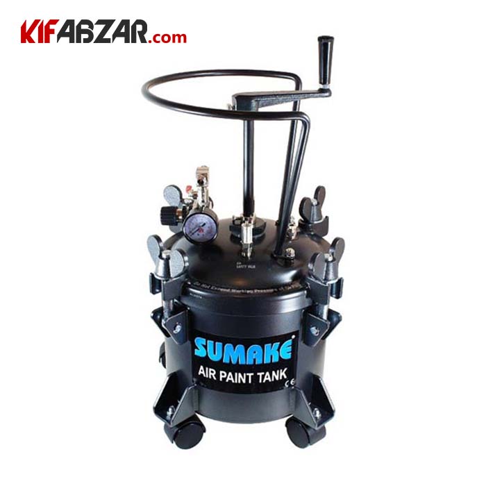 مخزن رنگ بادی 10 لیتر سوماک مدل AT 10 M