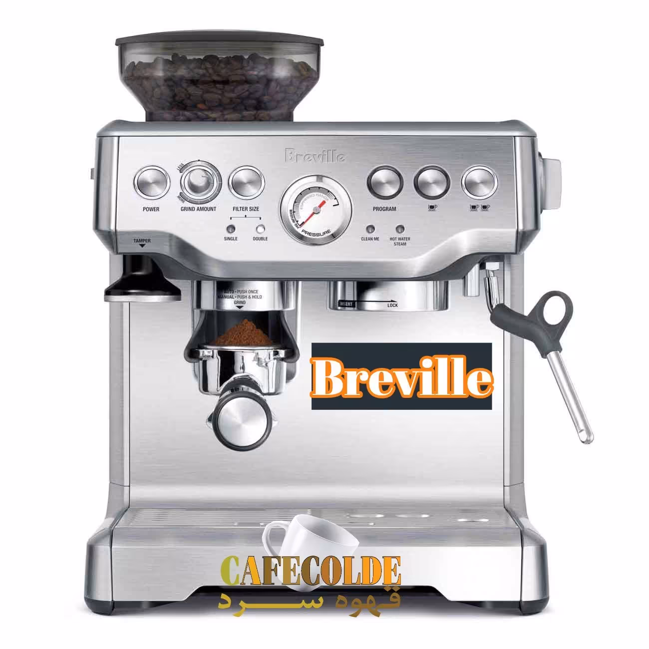 اسپرسو ساز برویل مدلBES870xl با تنوع رنگ قبل از ثبت سفارش هماهنگی  جهت موجودی