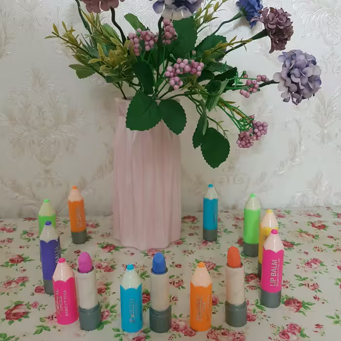 بالم لب مداد رنگی 