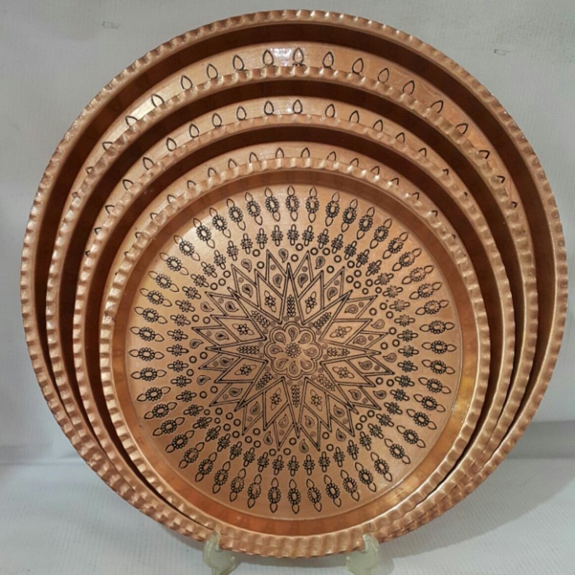 سینی مسی انتی اکسید سایز2 قطر23سانتی