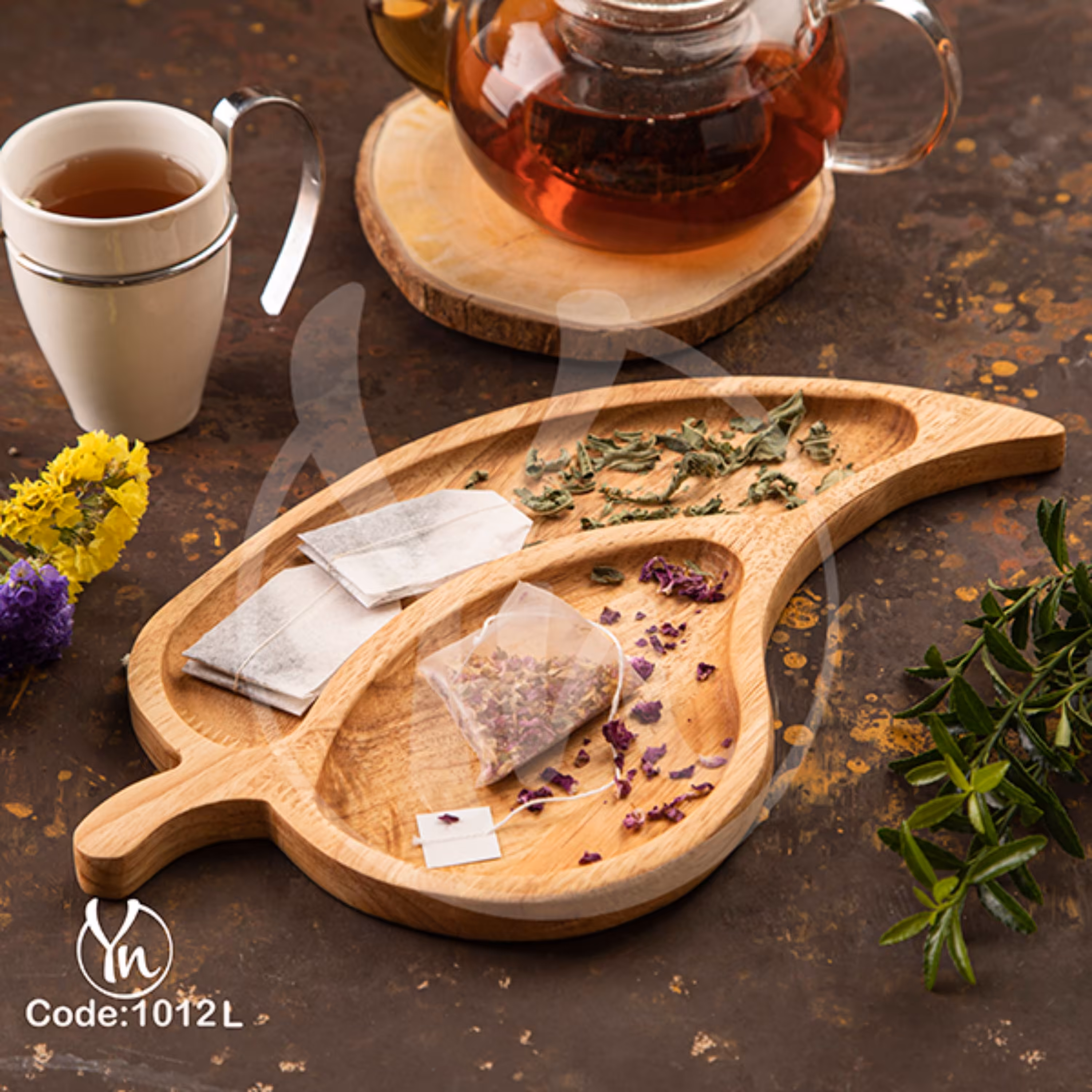 اردو مدل برگ بزرگ 2 خانه (چوب رابروود)