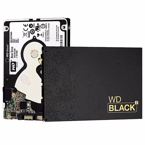 هارددیسک و SSD اینترنال WD1001X06XDTL وسترن دیجیتال مدل Black 2 ظرفیت 1 ترابایت