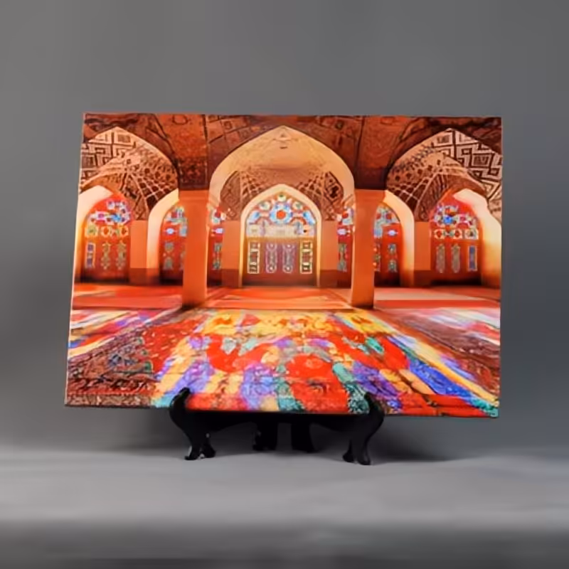 چاپ  عکس دلخواه روی کاشی سایز 20 در 30 سانتیمتر  با کیفیت بالا  براق قابل شستشو  با ادیت و رتوش رایگان 