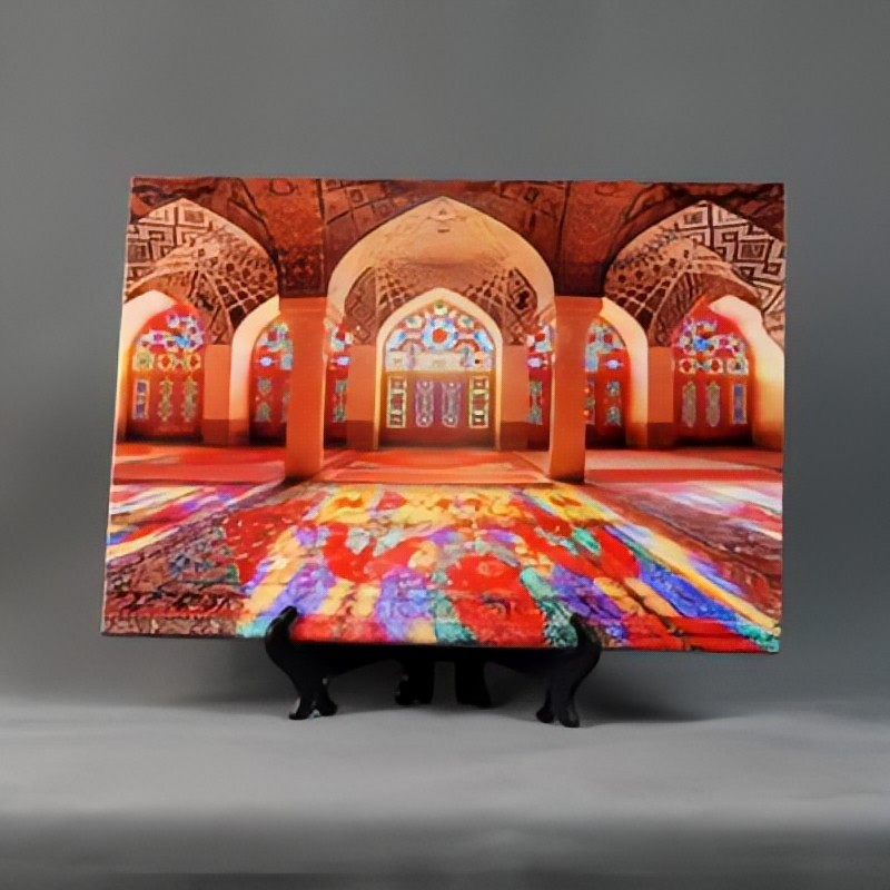 چاپ  عکس دلخواه روی کاشی سایز 20 در 30 سانتیمتر  با کیفیت بالا  براق قابل شستشو  با ادیت و رتوش رایگان 