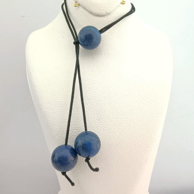 گردنبند فری سایز سنگ لاجورد کد استقلال10