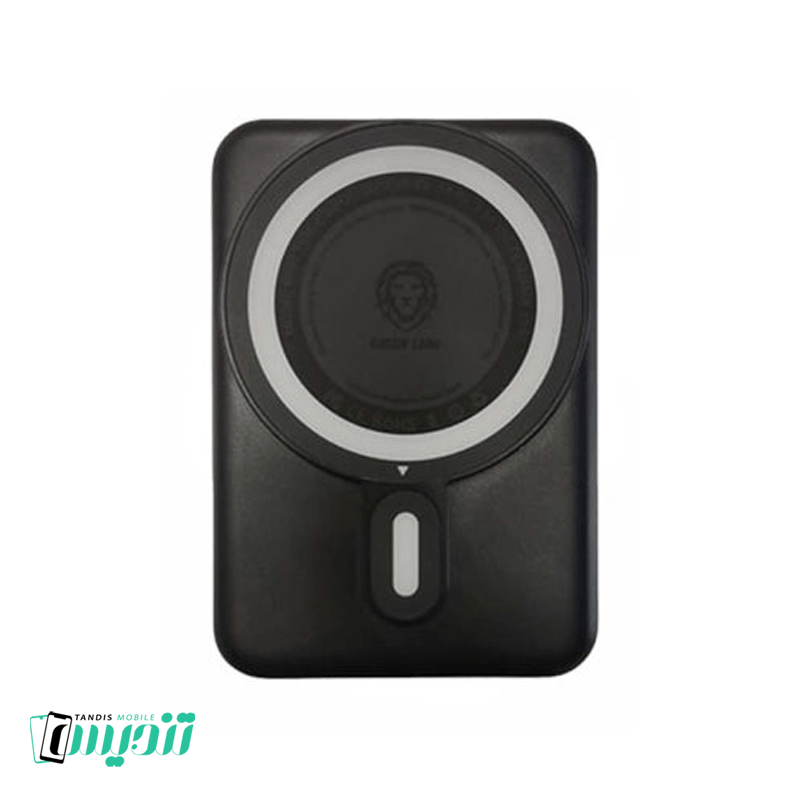 پاوربانک گرین لاین مدل Compact Magsafe ظرفیت 10000 میلی آمپر - زنگوله