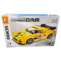 ساختنی سیمبوبلاک مدل Famous Car کد 607321