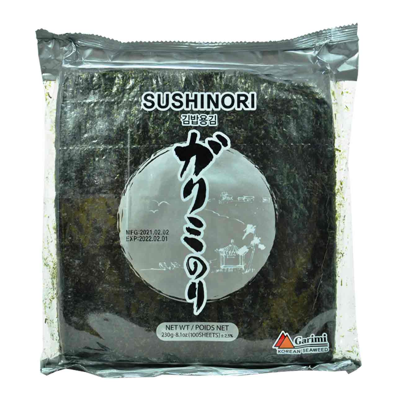 جلبک سوشی ( سوشی نوری ) 100 عدد کره ای